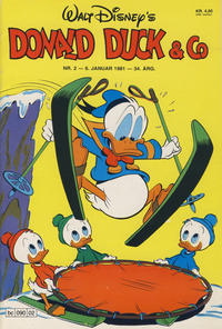 Cover for Donald Duck & Co (Hjemmet / Egmont, 1948 series) #2/1981