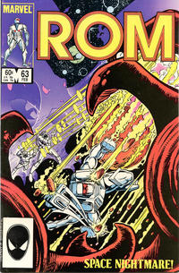 Cover for Rom (Marvel, 1979 series) #63 [Direct]