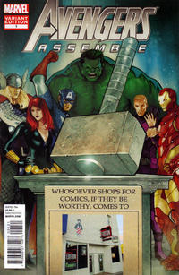 Cover Thumbnail for Avengers Assemble (Marvel, 2012 series) #1 [Limited Edition Store Exclusive Variant Cover]