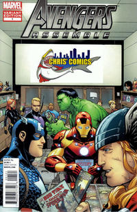 Cover Thumbnail for Avengers Assemble (Marvel, 2012 series) #1 [Chris' Comics Exclusive Variant Cover]