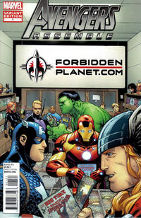 Cover Thumbnail for Avengers Assemble (Marvel, 2012 series) #1 [Forbidden Planet Exclusive Variant]
