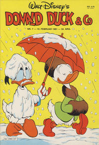 Cover Thumbnail for Donald Duck & Co (Hjemmet / Egmont, 1948 series) #7/1981