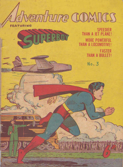 Cover for Adventure Comics Featuring Superboy (K. G. Murray, 1949 ? series) #3