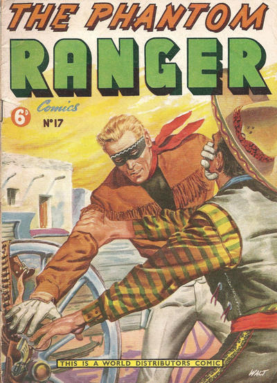 Cover for The Phantom Ranger (World Distributors, 1955 series) #17