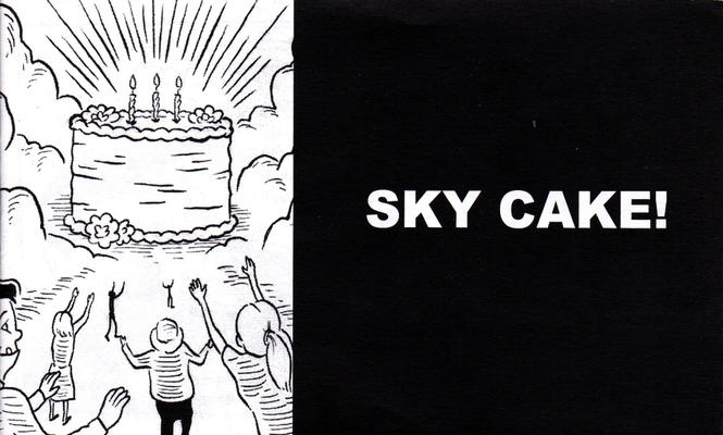 Cover for Sky Cake! (Godless Comics, 2013 series) 