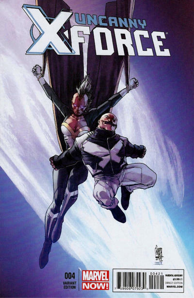 Cover for Uncanny X-Force (Marvel, 2013 series) #4 [Camuncoli]