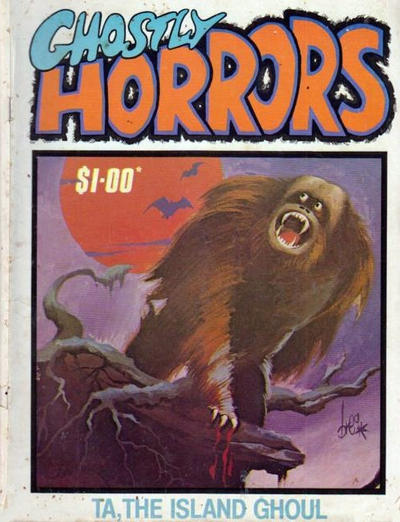 Cover for Ghostly Horrors (Gredown, 1980 ? series) 