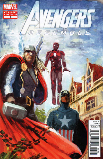 Cover for Avengers Assemble (Marvel, 2012 series) #2 [Avengers Variant Edition]