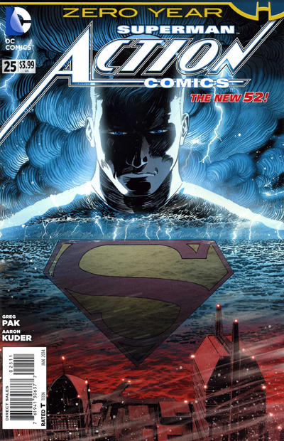 Cover for Action Comics (DC, 2011 series) #25 [Direct Sales]