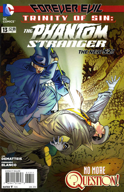 Cover for Trinity of Sin: The Phantom Stranger (DC, 2013 series) #13