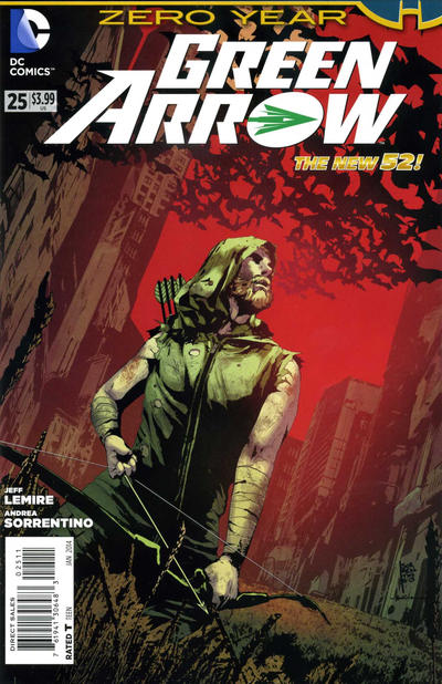 Cover for Green Arrow (DC, 2011 series) #25