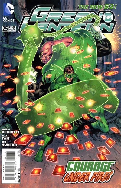 Cover for Green Lantern (DC, 2011 series) #25 [Direct Sales]