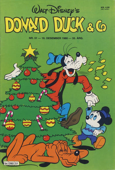 Cover for Donald Duck & Co (Hjemmet / Egmont, 1948 series) #51/1980
