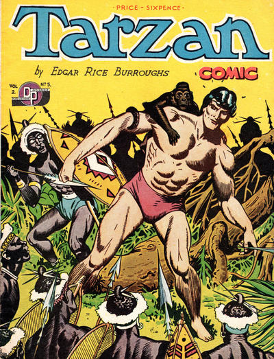 Cover for Tarzan Comic (Donald F. Peters, 1950 series) #v2#5