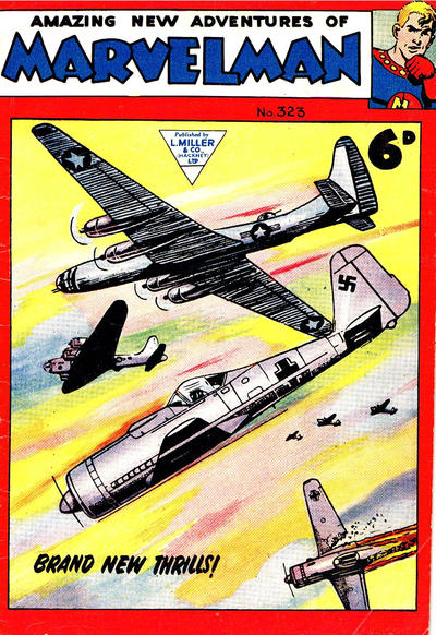 Cover for Marvelman (L. Miller & Son, 1954 series) #323