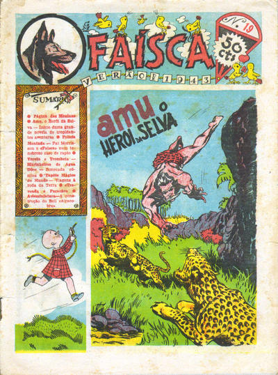 Cover for O Faísca (Sociedade Editora A.L.M.A., Ltd.ª, 1943 series) #19