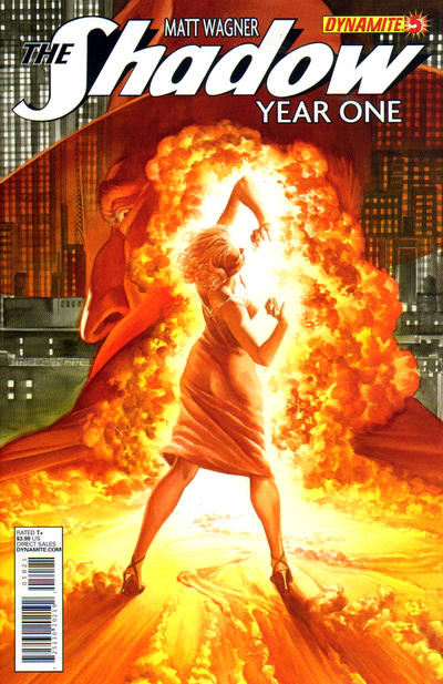Cover for The Shadow: Year One (Dynamite Entertainment, 2013 series) #5 [Cover B - Alex Ross]