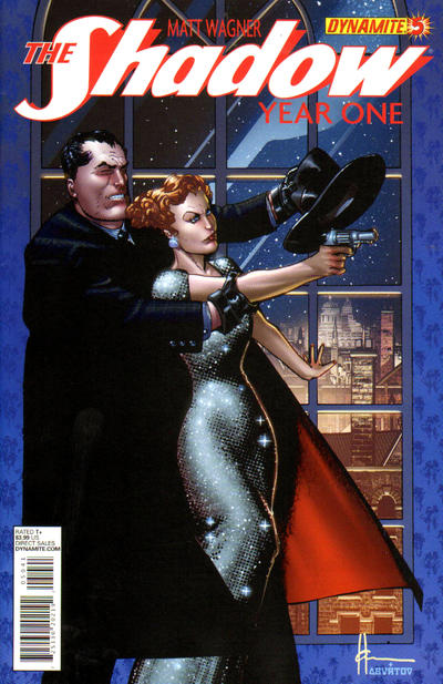 Cover for The Shadow: Year One (Dynamite Entertainment, 2013 series) #5 [Cover D - Howard Chaykin]