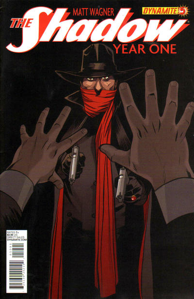 Cover for The Shadow: Year One (Dynamite Entertainment, 2013 series) #5 [Exclusive Subscription Variant Cover - Wilfredo Torres]