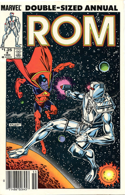 Cover for Rom Annual (Marvel, 1982 series) #4 [Newsstand]