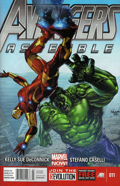 Cover for Avengers Assemble (Marvel, 2012 series) #11 [Newsstand]
