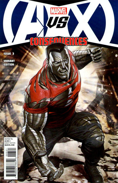 Cover for AVX: Consequences (Marvel, 2012 series) #3 [Variant Cover by Adi Granov]