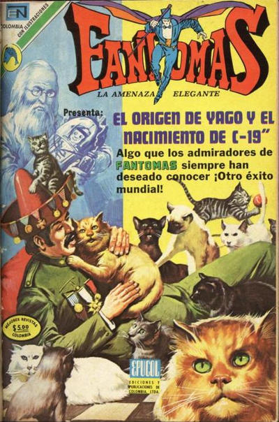 Cover for Fantomas (Epucol, 1973 series) #9