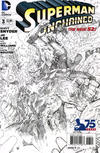 Cover for Superman Unchained (DC, 2013 series) #3 [Jim Lee Sketch Cover]