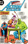 Cover Thumbnail for Action Comics (1938 series) #563 [Newsstand]