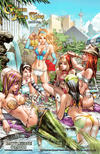 Cover Thumbnail for Grimm Fairy Tales (2005 series) #41 [Battlezone Comics Vegas Variant by Eric Basaldua]