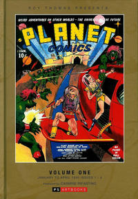 Cover Thumbnail for Roy Thomas Presents Planet Comics (PS Artbooks, 2012 series) #1