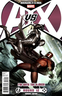 Cover Thumbnail for Avengers vs. X-Men (Marvel, 2012 series) #12 [X-Men Team Variant]