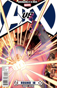 Cover Thumbnail for Avengers vs. X-Men (Marvel, 2012 series) #10 [Kubert Variant]