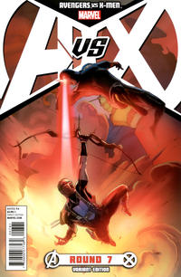 Cover for Avengers vs. X-Men (Marvel, 2012 series) #7 [Ribic Variant]