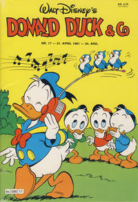 Cover Thumbnail for Donald Duck & Co (Hjemmet / Egmont, 1948 series) #17/1981