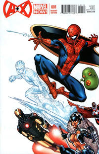 Cover Thumbnail for A+X (Marvel, 2012 series) #1 [Incentive Ed McGuinness Variant]