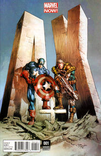 Cover Thumbnail for A+X (Marvel, 2012 series) #1 [Variant Cover by Mike Deodato]