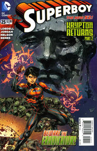 Cover Thumbnail for Superboy (DC, 2011 series) #25