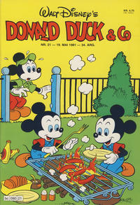 Cover for Donald Duck & Co (Hjemmet / Egmont, 1948 series) #21/1981