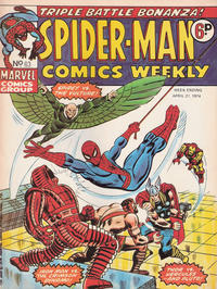 Cover Thumbnail for Spider-Man Comics Weekly (Marvel UK, 1973 series) #63