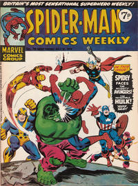 Cover Thumbnail for Spider-Man Comics Weekly (Marvel UK, 1973 series) #76