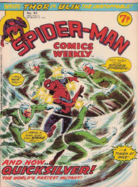 Cover Thumbnail for Spider-Man Comics Weekly (Marvel UK, 1973 series) #83