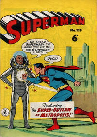 Cover Thumbnail for Superman (K. G. Murray, 1950 series) #110