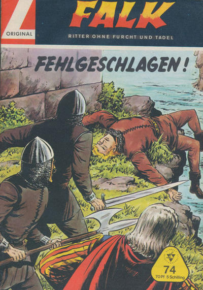 Cover for Falk, Ritter ohne Furcht und Tadel (Lehning, 1963 series) #74