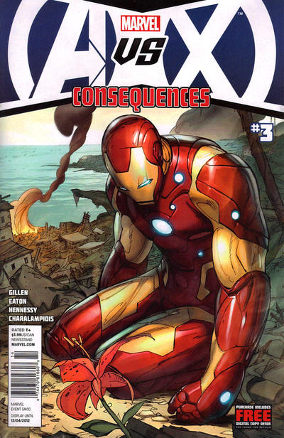 Cover for AVX: Consequences (Marvel, 2012 series) #3 [Newsstand]