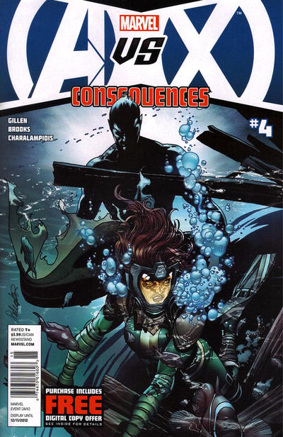 Cover for AVX: Consequences (Marvel, 2012 series) #4 [Newsstand]