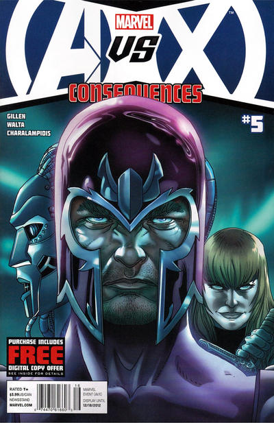 Cover for AVX: Consequences (Marvel, 2012 series) #5 [Newsstand]