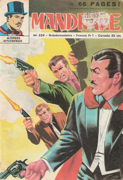 Cover for Mandrake (Éditions des Remparts, 1962 series) #339