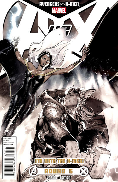 Cover for Avengers vs. X-Men (Marvel, 2012 series) #6 [X-Men Team Variant]