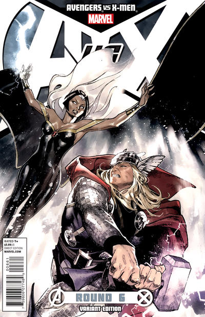 Cover for Avengers vs. X-Men (Marvel, 2012 series) #6 [Coipel Variant]